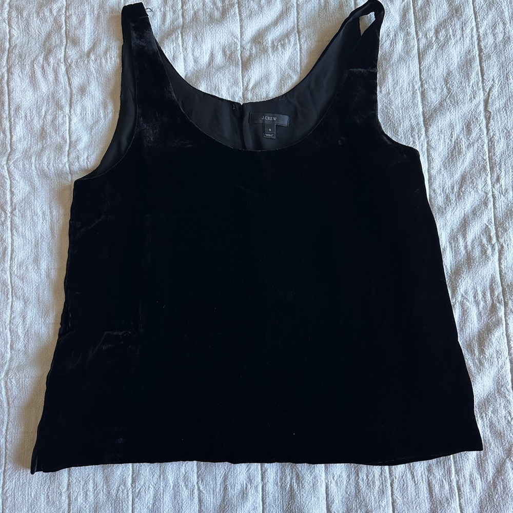 Velvet tank top (small)